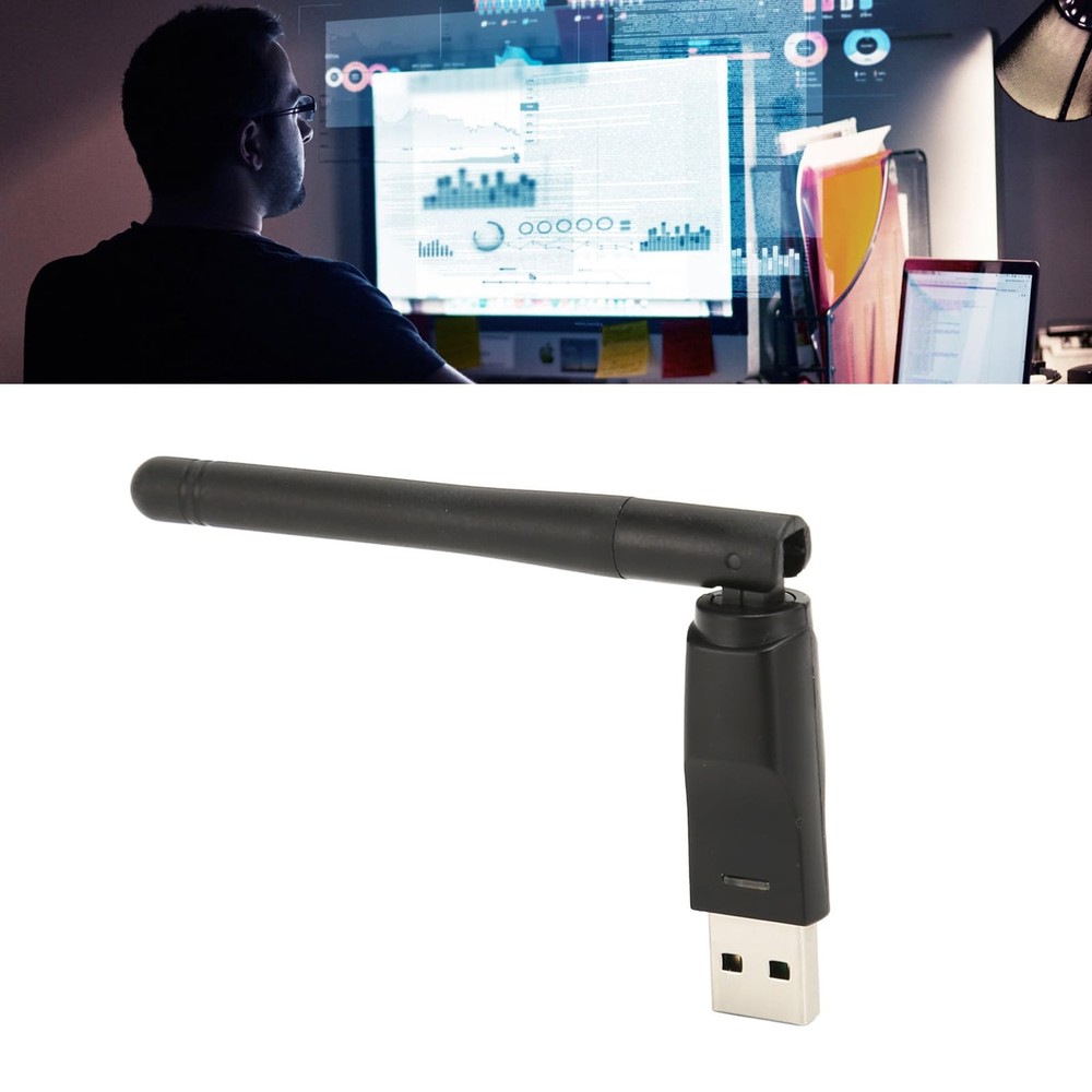 MT7601 USB Adapter 150Mbps Desktop PC Laptop Compatible