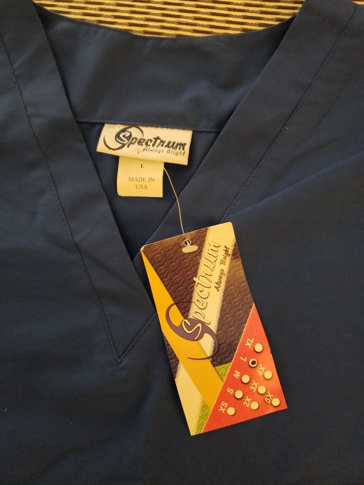 Spectrum Nurses Scrubs - Massachusetts Nurses Association MNA - Large NWT