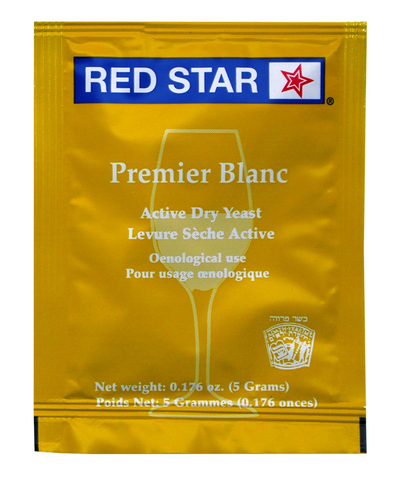 Red Star Pasteur Blanc Champagne Dried Yeast for Home Wine Making