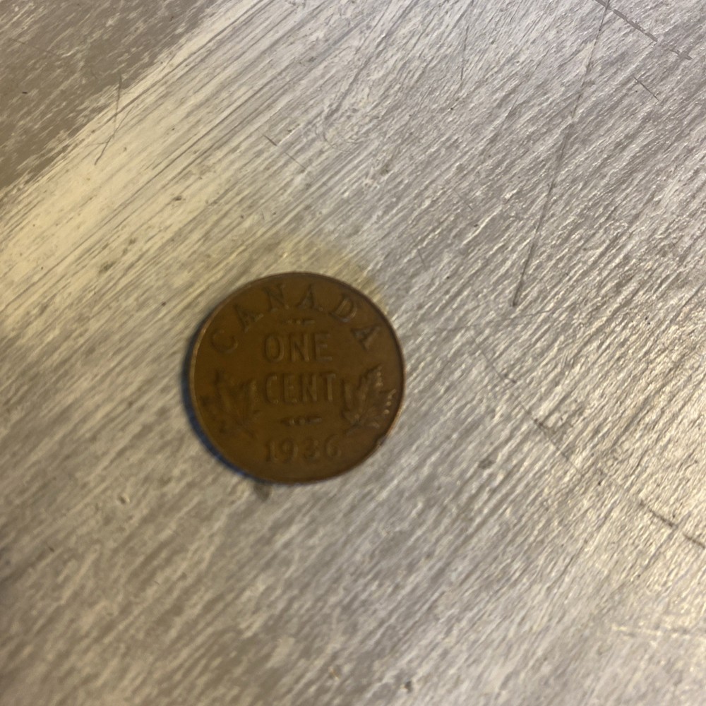 1936 Canada one Cent - Penny - Circulated