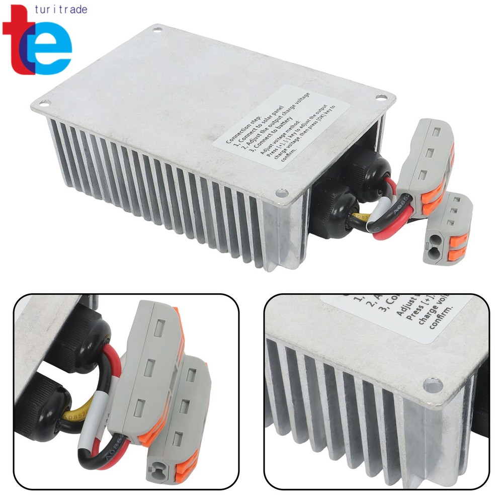 MPPT Solar Charge Controller 400W 24-85V Boost Waterproof LED Display Adjustable