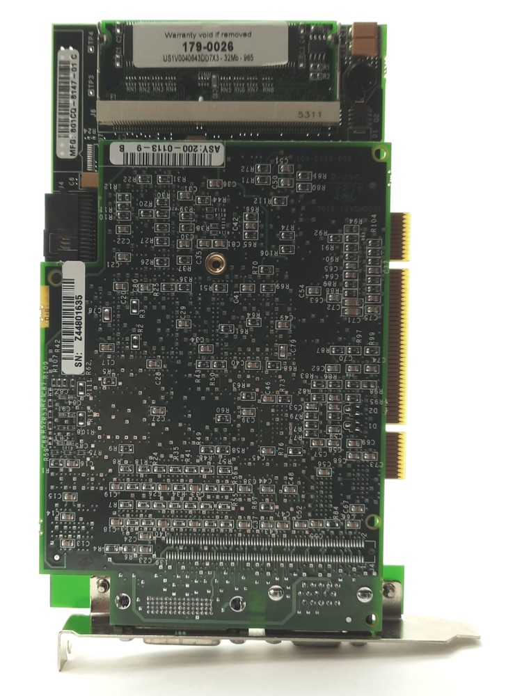 Cognex MVS-8120 Vision Processor Module, CVM9, PCI, 2x Digital 1x Analog Cameras