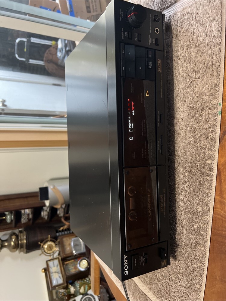 Sony TC-RX60ES Auto-Reverse stereo cassette deck Dolby B/C HX-Pro working