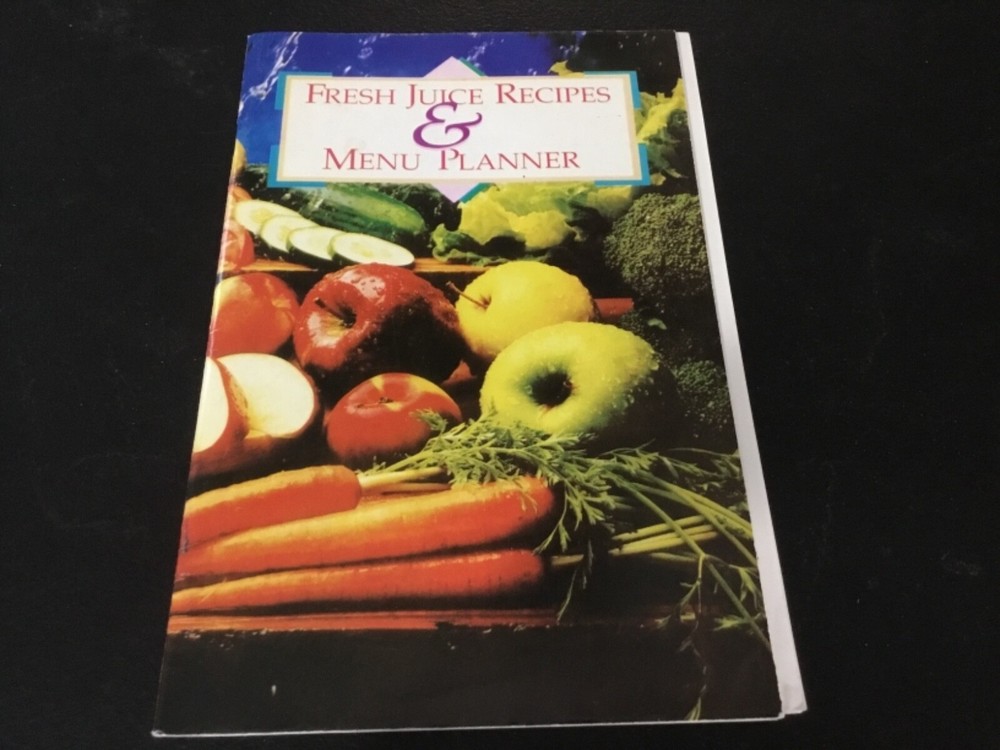 Fresh Juice Recipes & Meal Planner Cookbook