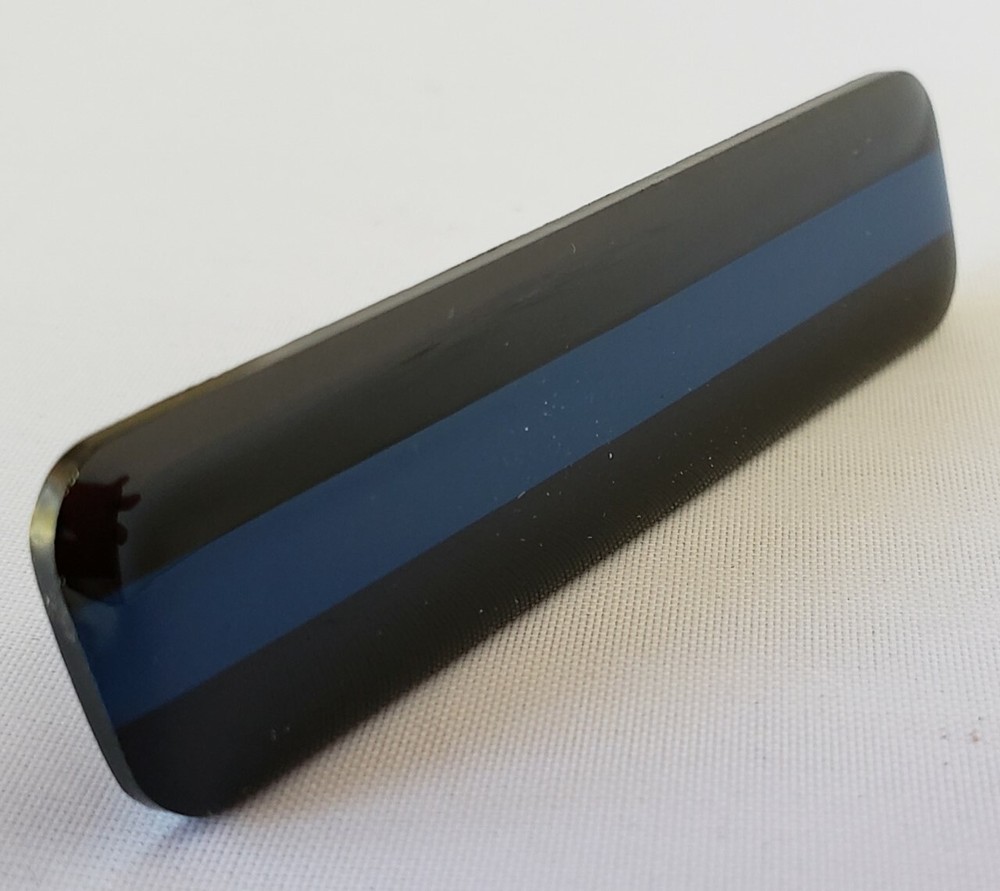 Magnetic Mourning Band Blue Line for Badges