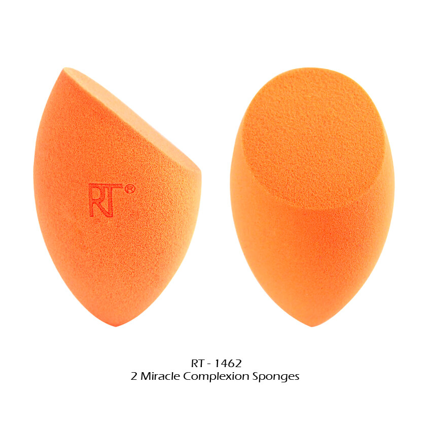 1 REAL TECHNIQUES 2-Pack Miracle Complexion Sponge "RT-1462" *Joy's cosmetics*