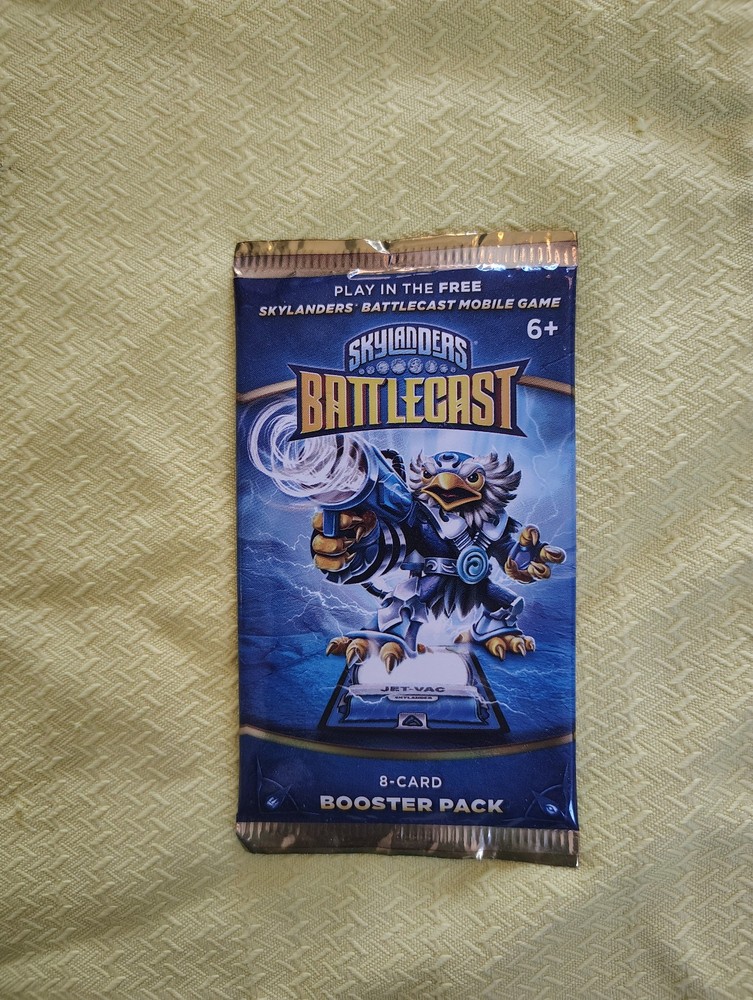 Unopened Skylanders Battlecast Loose Booster Pack