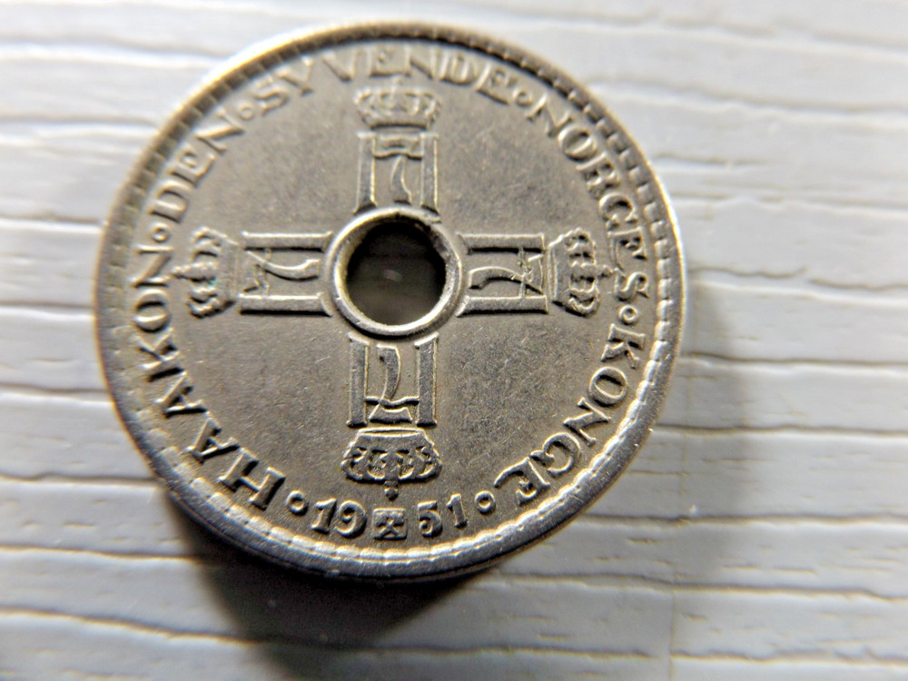 NORWAY 1951 1 Krone