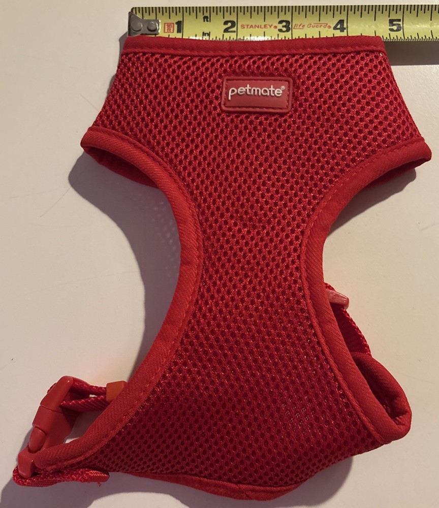 Petmate Mesh Harness Red Small