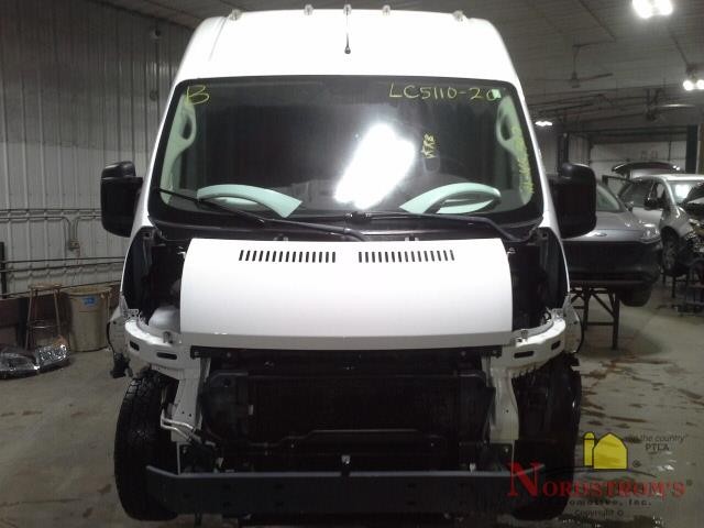 2020 Promaster 2500 Passenger Front Headrest Only Black Cloth
