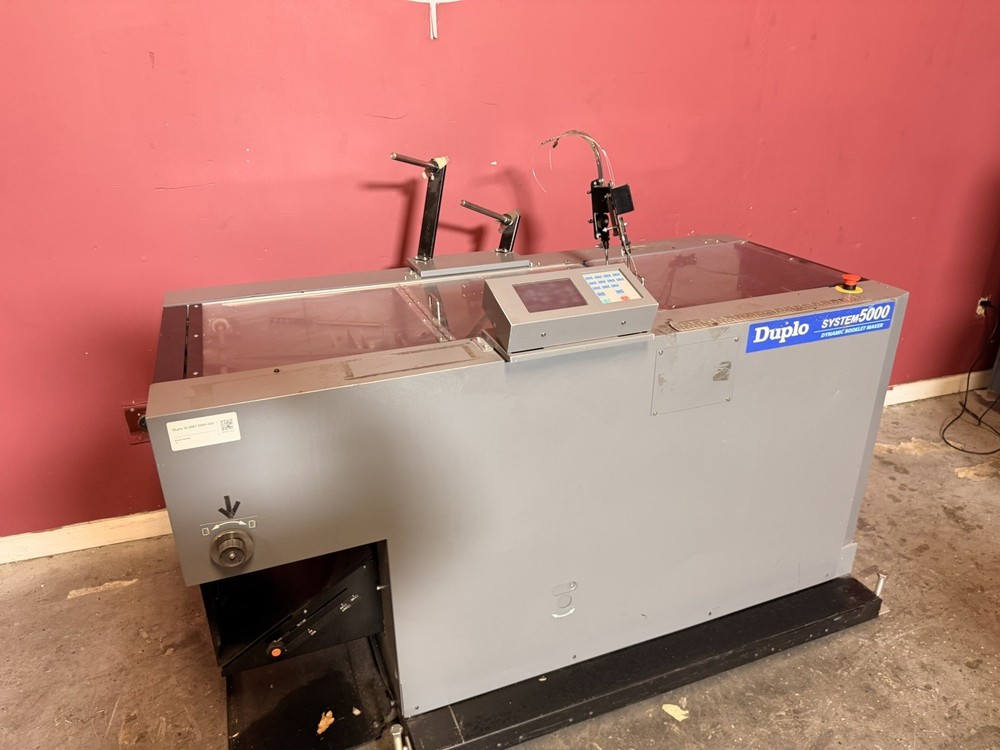 Duplo system 5000 bookletmaker