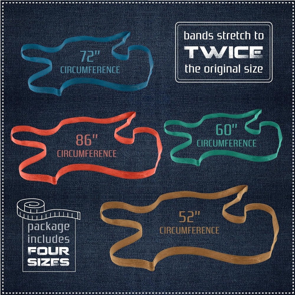 Heavy-Duty Mover Bands Variety Pack