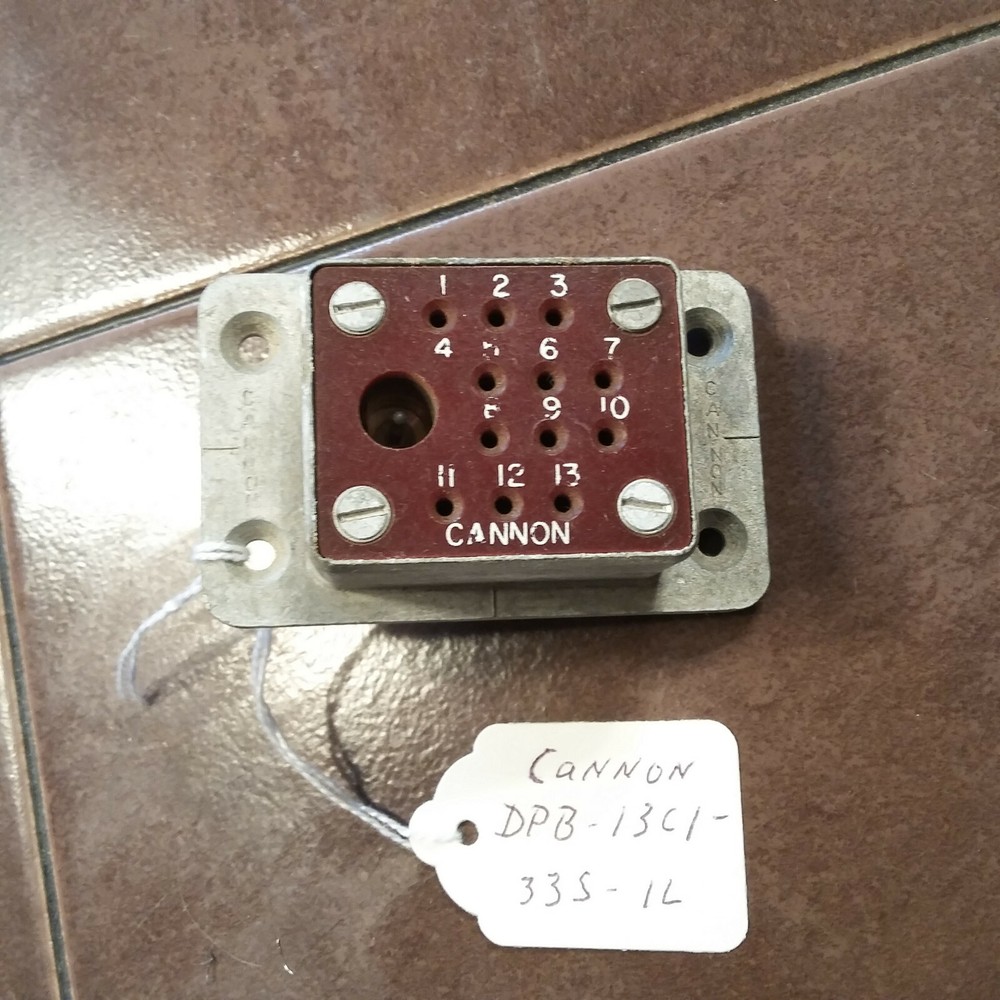 ITT Cannon DPB-13C1-33S-1L Connector