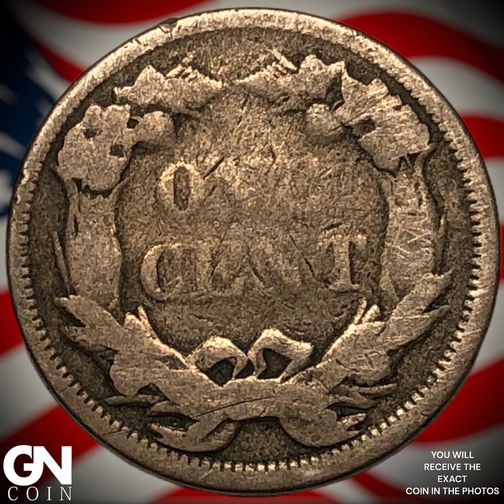 1858 Flying Eagle Cent Penny X9292