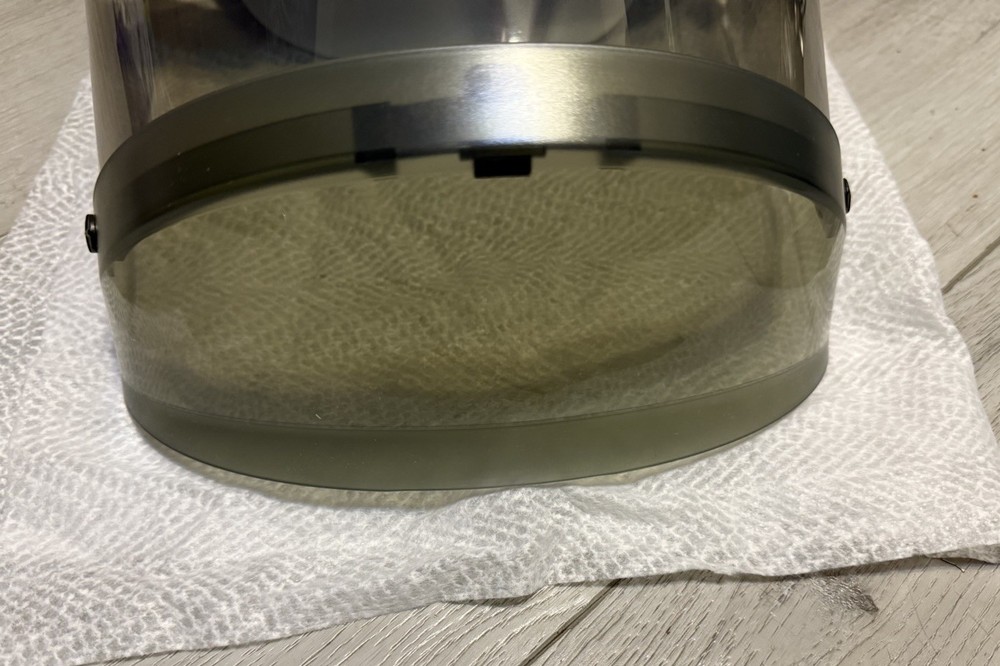 ARC GUARD FACE SHIELD & HELMET-HAT MSA SIZE MEDIUM NEW