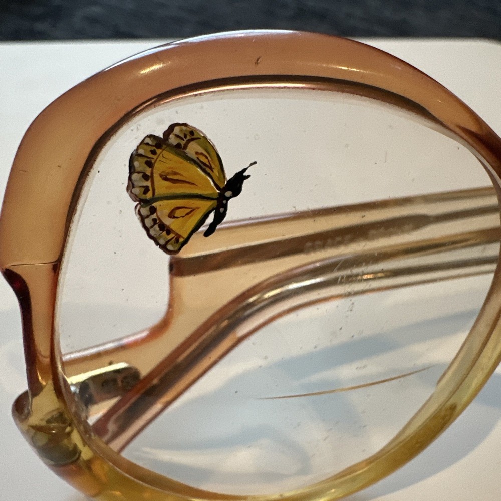Grace Brown Frame Macau 140mm - Vintage
