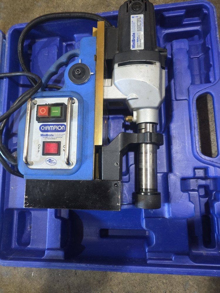 Champion Miniature AC35 The Complete Hole Cutting System Magnet