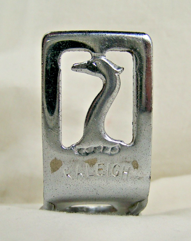 Vintage Raleigh Heron Head Front Lamp Light Fork Mounted Bracket