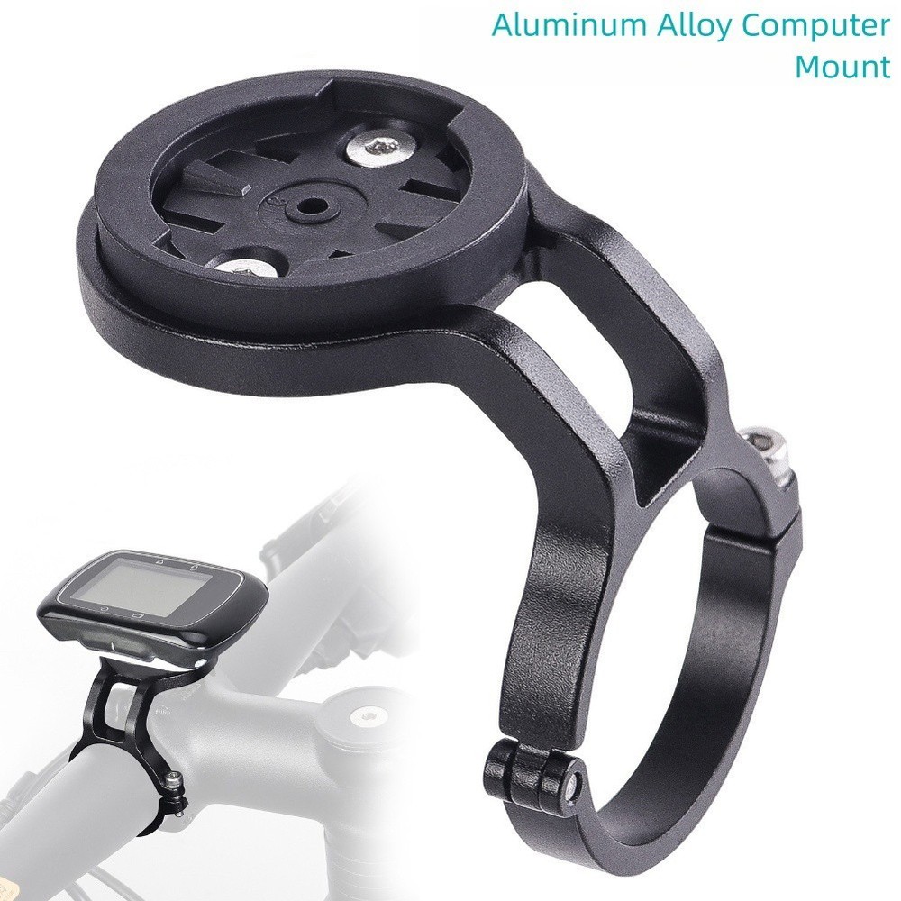 Aluminum Bicycle Computer Mount for Wahoo For Garmin Easy Installation