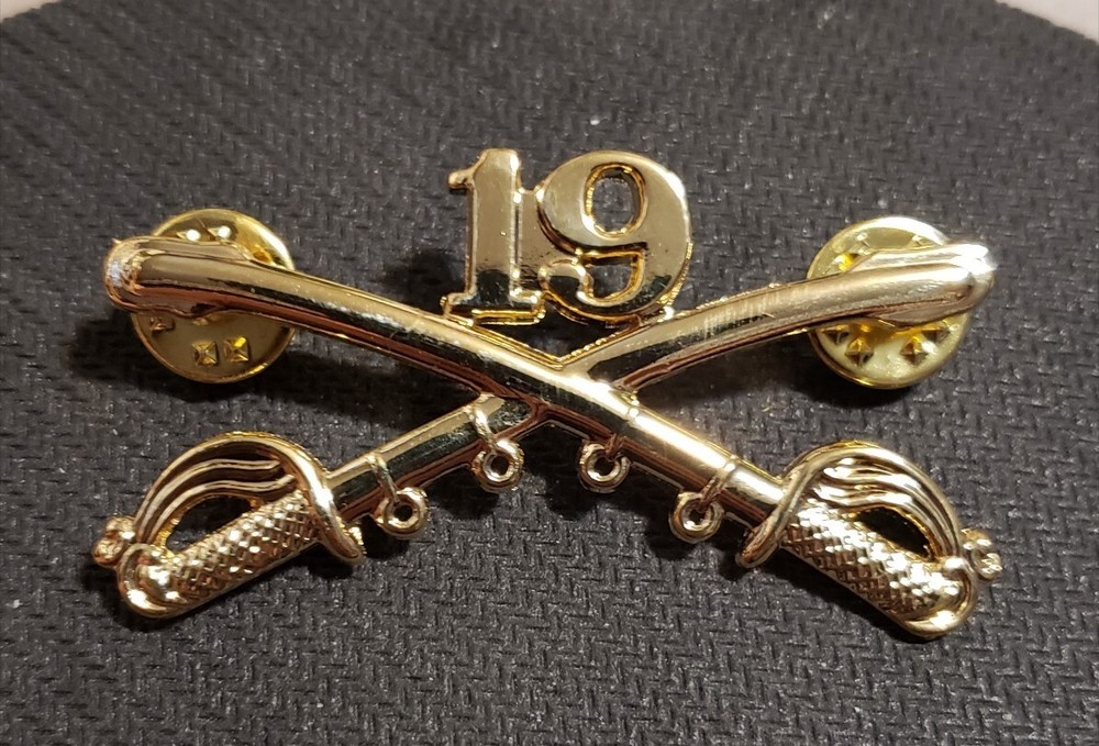 19th Cavalry Crossed Sabers - New