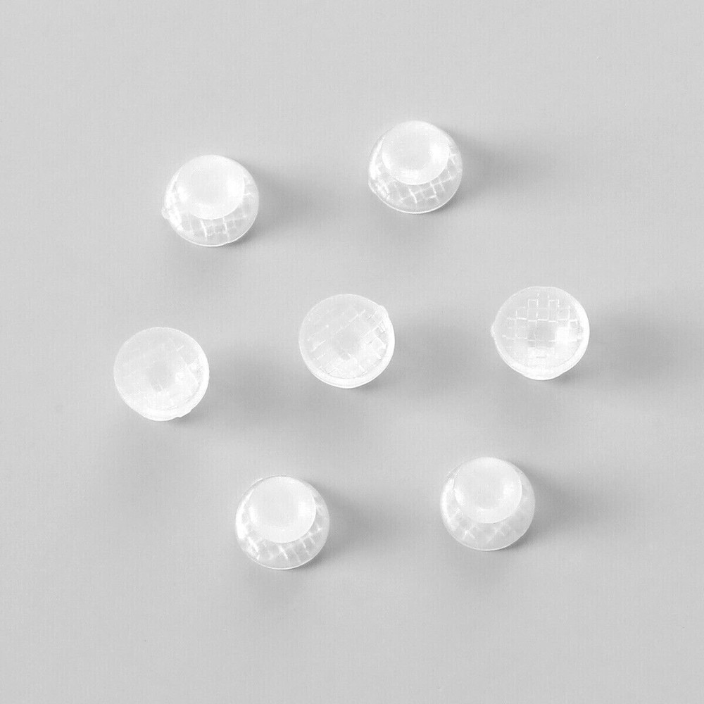 Dental Ortho Clear Ceramic Lingual Buttons Round/Round with Hook/Rectangular