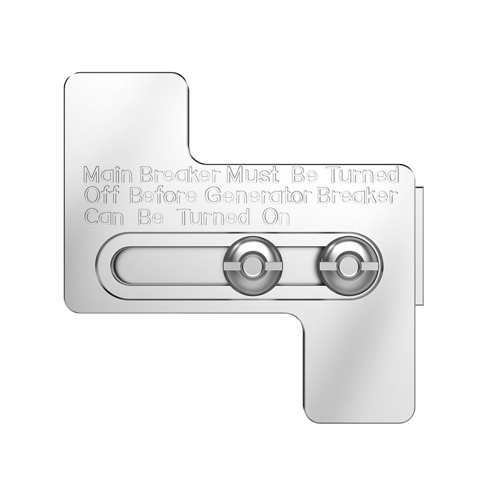 Generator Interlock Kit For Challenger 200 Amp Panel,Westinghouse 200 amp Panel