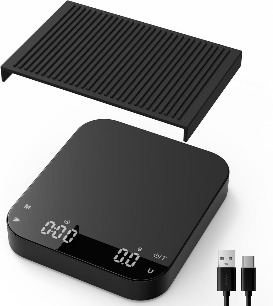 Precis Coffee Scale with Timer,  3kg/0.1 Recharable Espro