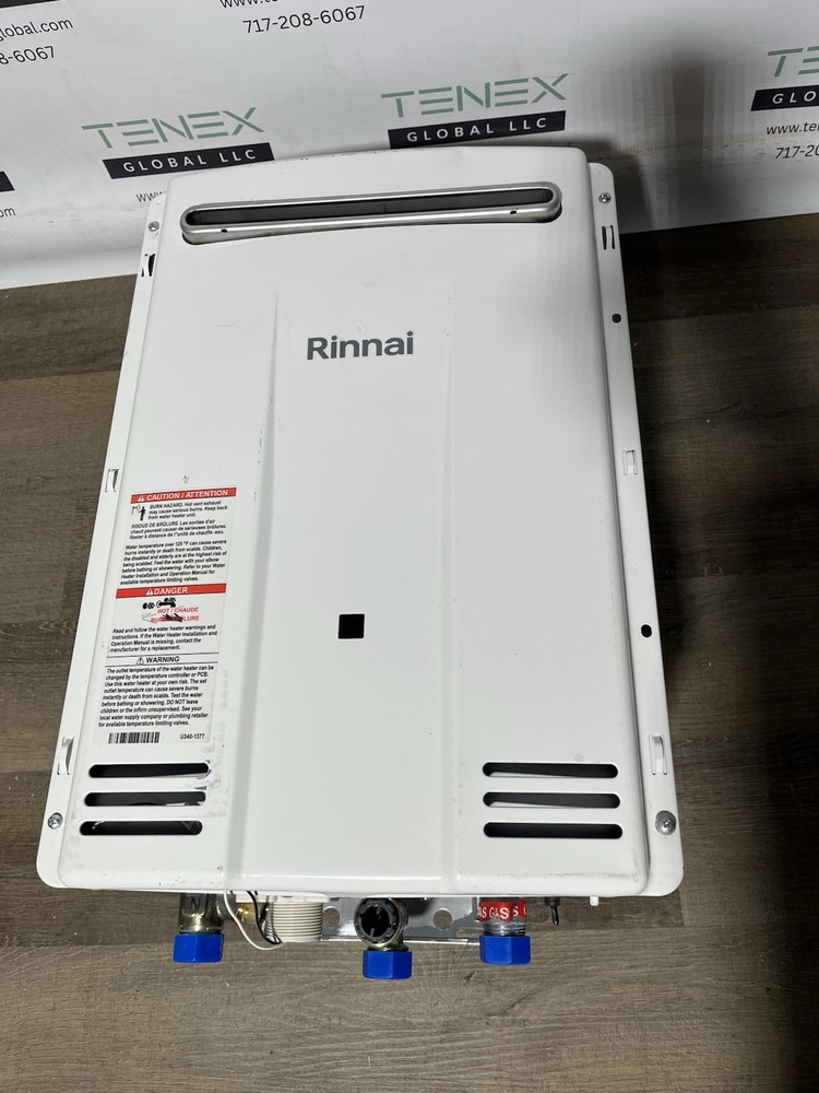 Rinnai V53DeN Outdoor Tankless Water 120k BTU Natural Gas (C-8 #1736)