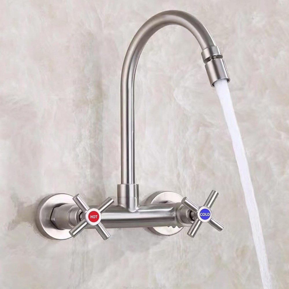 Waterproof Hot & Cold Faucet Stickers – Clear Indicator Labels for Kitchens &...