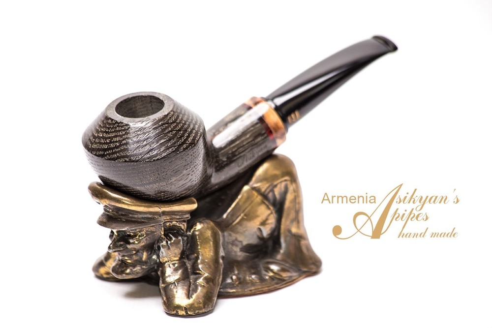 Asikyan Pipe #463/25 Rhodesian Morta Smooth Hand Made