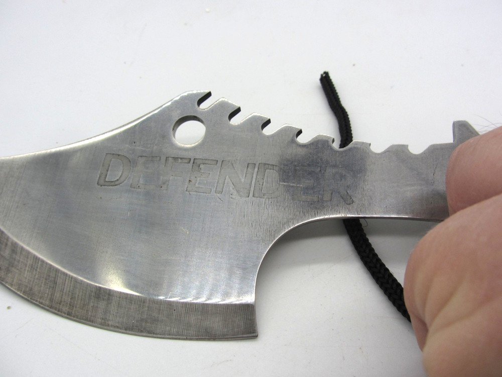 Defender Tactical Throwing Axe with Sheath Hatchet Knife 11.5