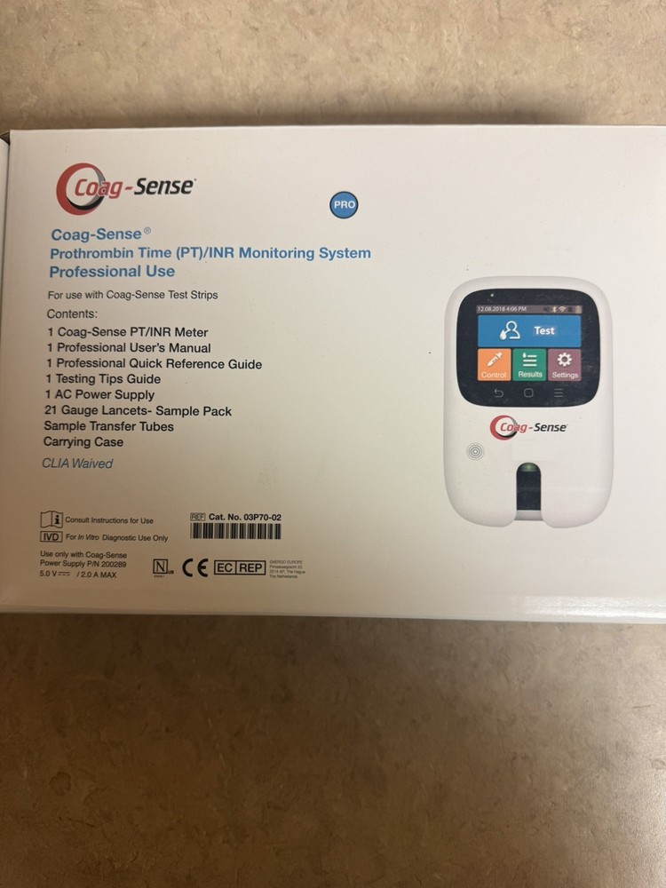 Coag-Sense PRO PT/INR Monitoring System