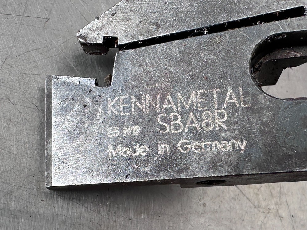 Kennametal SBA8R Grooving Support Blade Holder