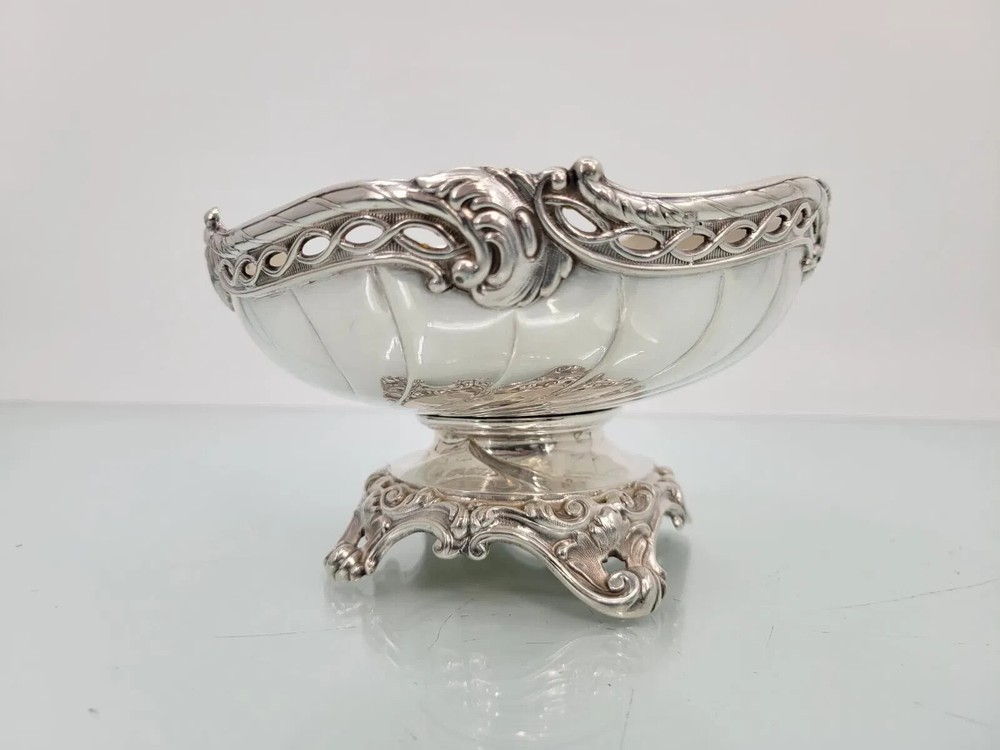 Lovely Footed Vintage Bowl 800 Silver