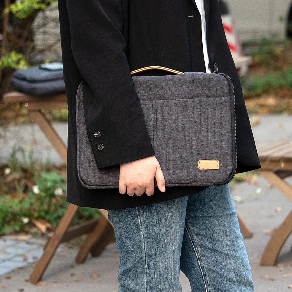 16 Inch Laptop Sleeve Bag with Handle Shockproof Notebook Pouch Protective Case