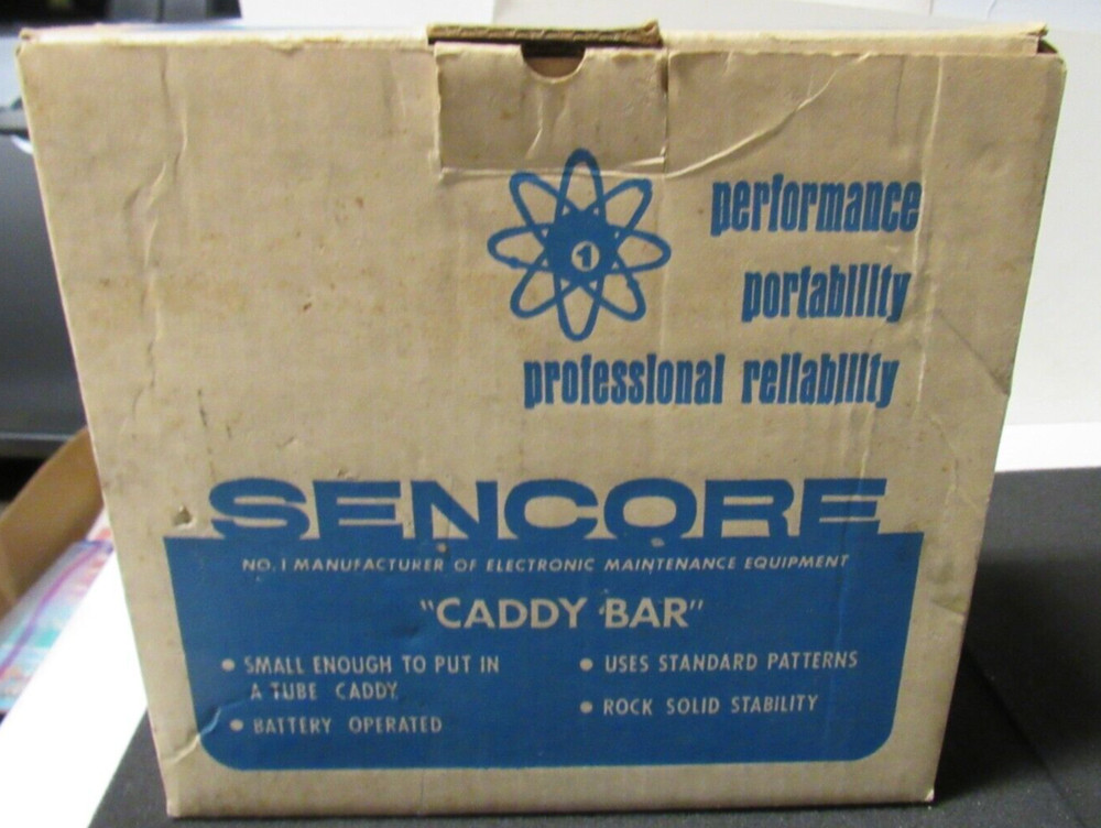 Sencore Caddy Bar Generator CG 19 Boxed