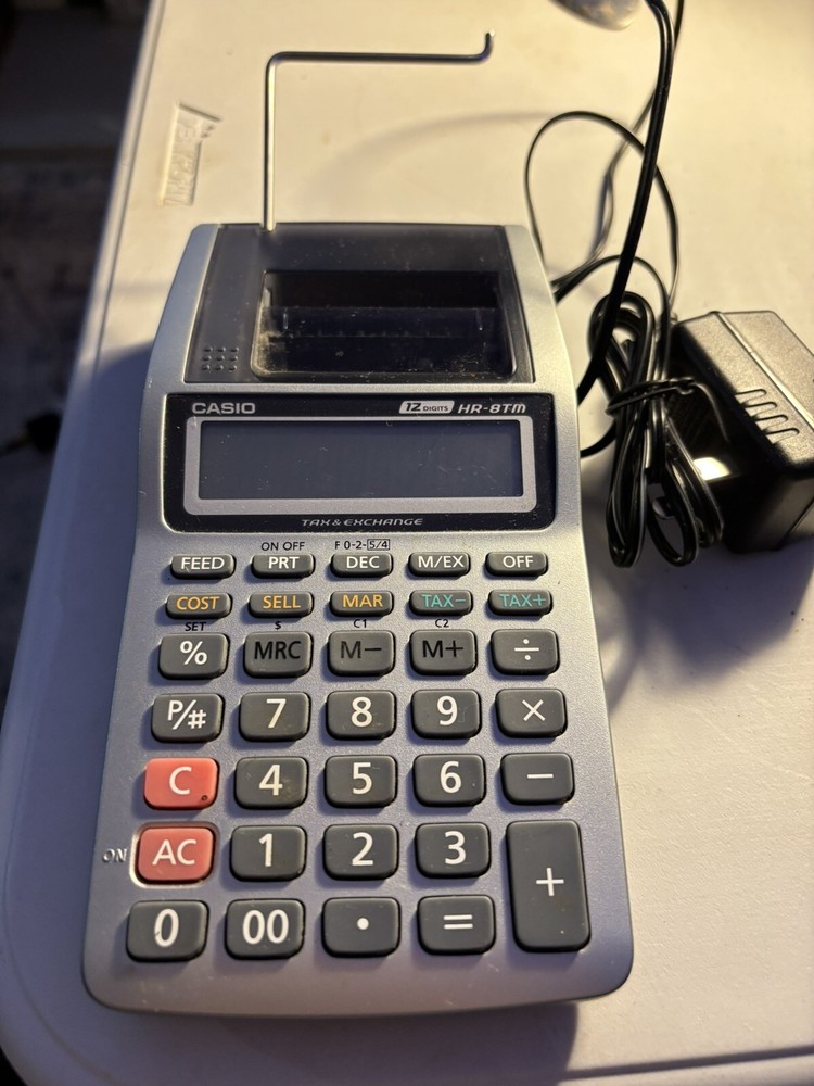 Casio HR- 8TM & Sharp Elsi Mate EL-8181 Both Work Great