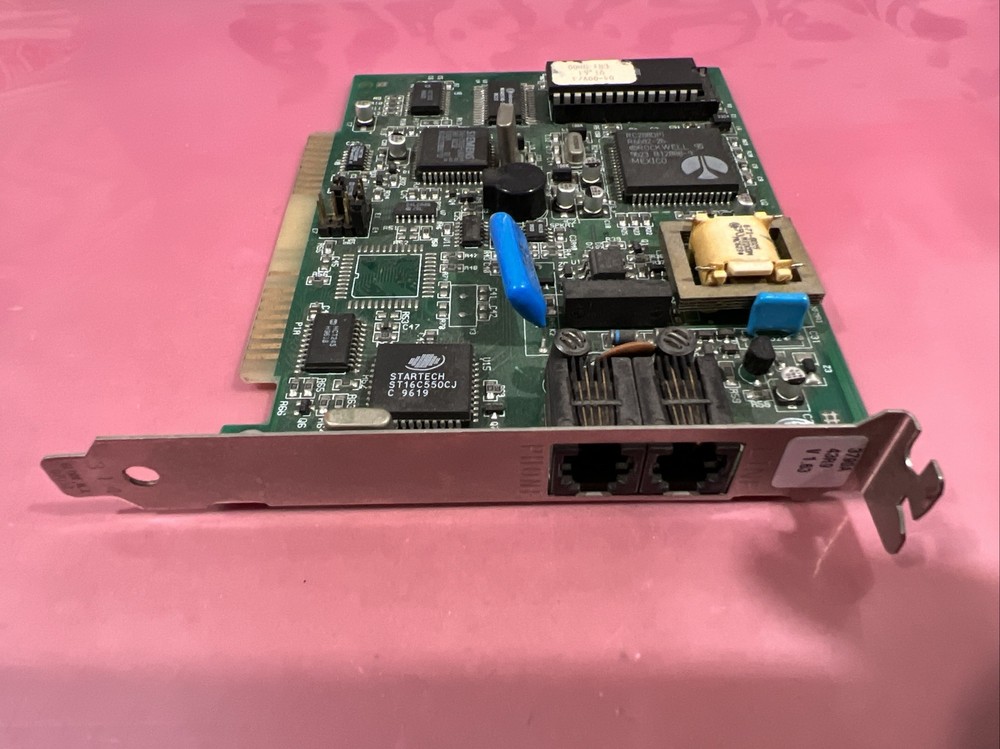 Practical Peripherals 3790A 43R9 8 Bit ISA Dial-Up Modem 28.8 kbs Card *TESTED*