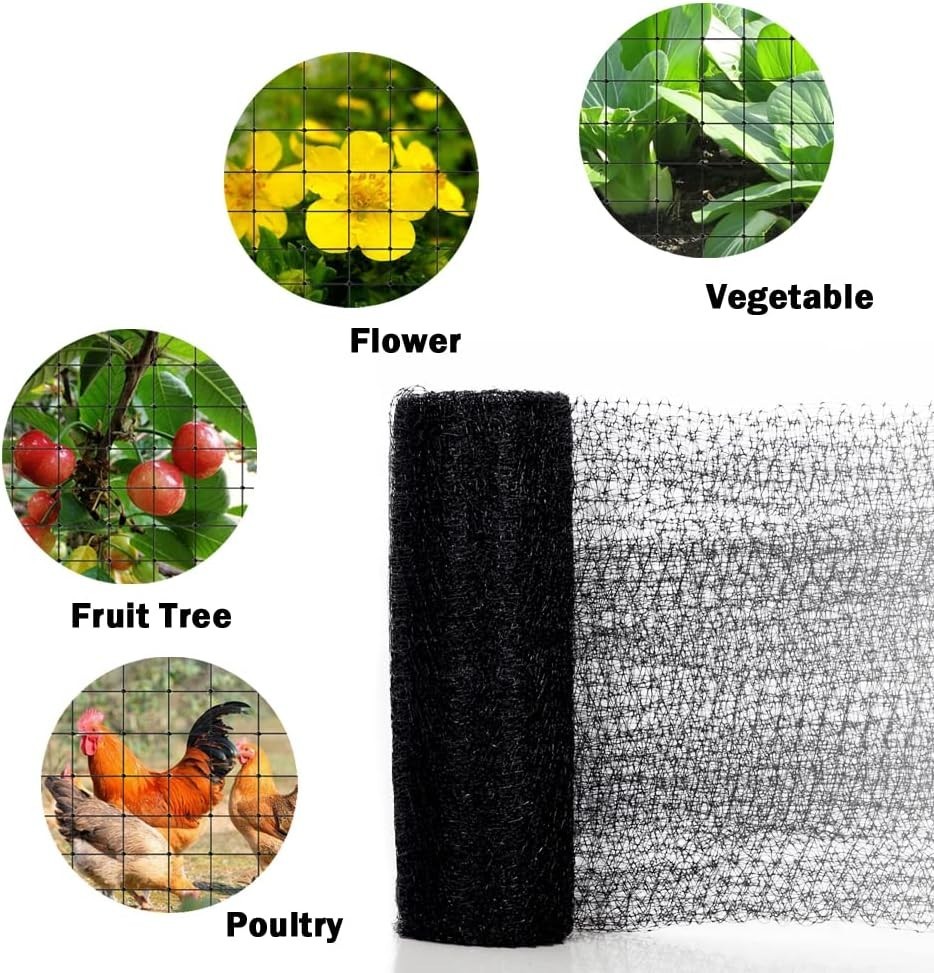 Bird Netting Garden Protect Fruit Trees Vegetables Squirrels Rabbits Deer