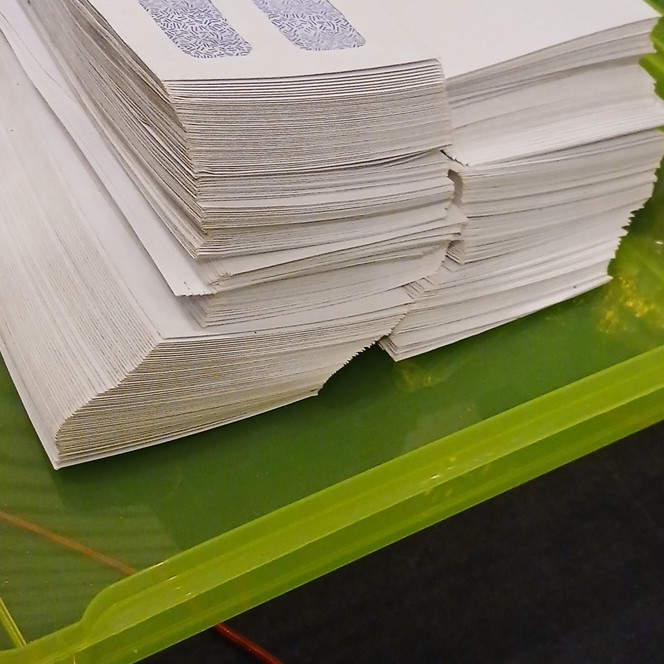 Plain White Security Window Envelopes