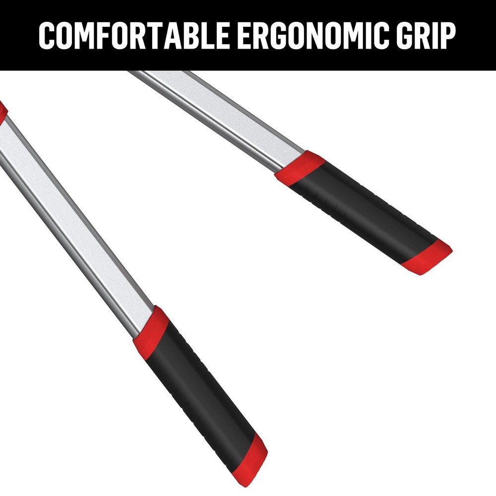 Heavy-Duty Extendable Loppers, 28"-41" Telescopic Tree Trimmer, Double Ratche...