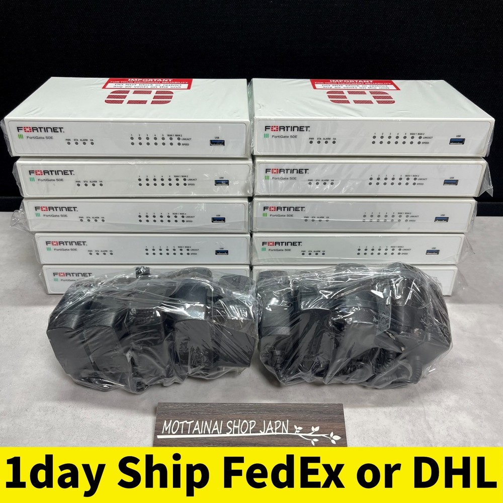 Fortinet FG-50E Fortigate-50E Network Security Firewall Tested Good!【10 Sets!!】
