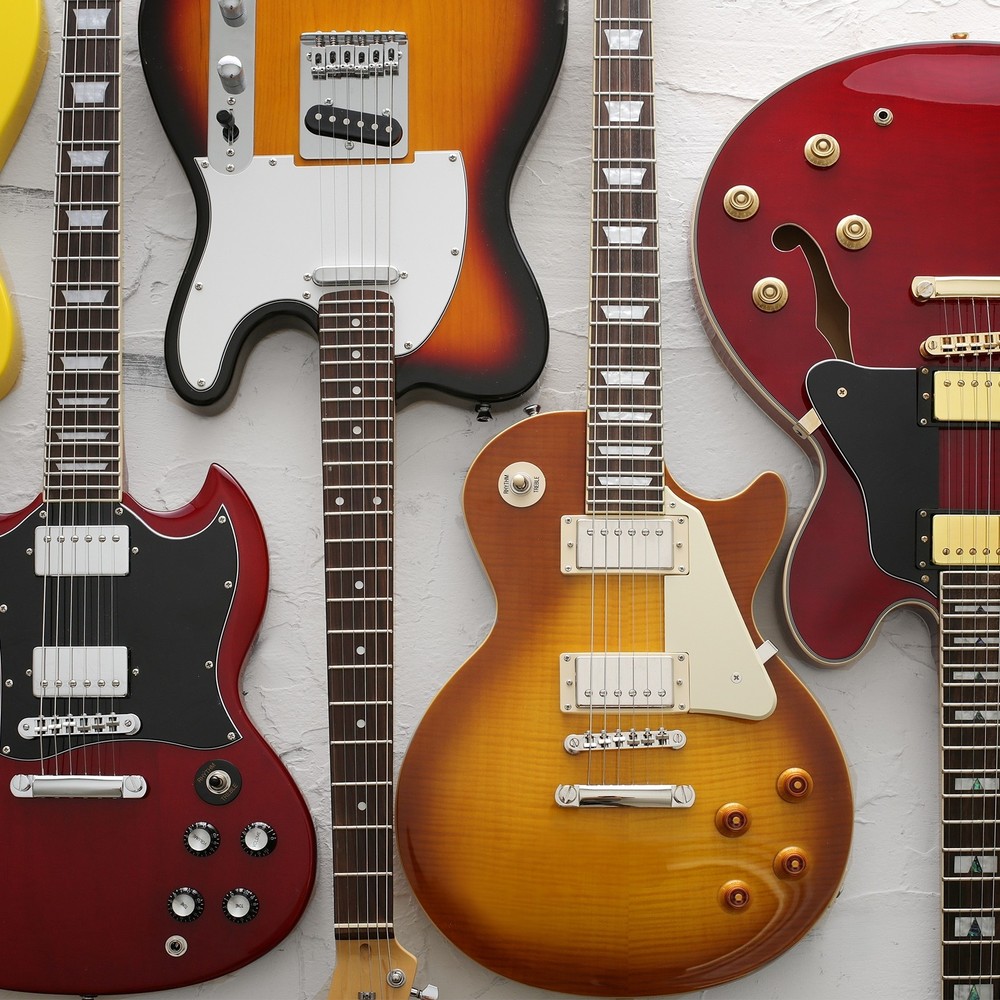 2PCS Guitar Knobs Metal, Volume Tone Control Dome Knobs 1/4", Gold