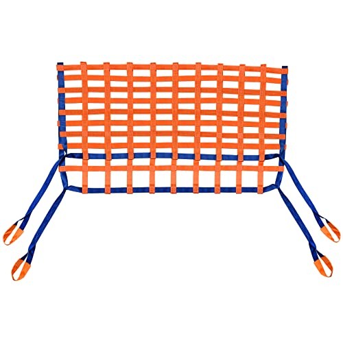 4.92' x 4.92' Cargo Lifting Nets - Flat Polyester Sling Hoisting Net - Max.