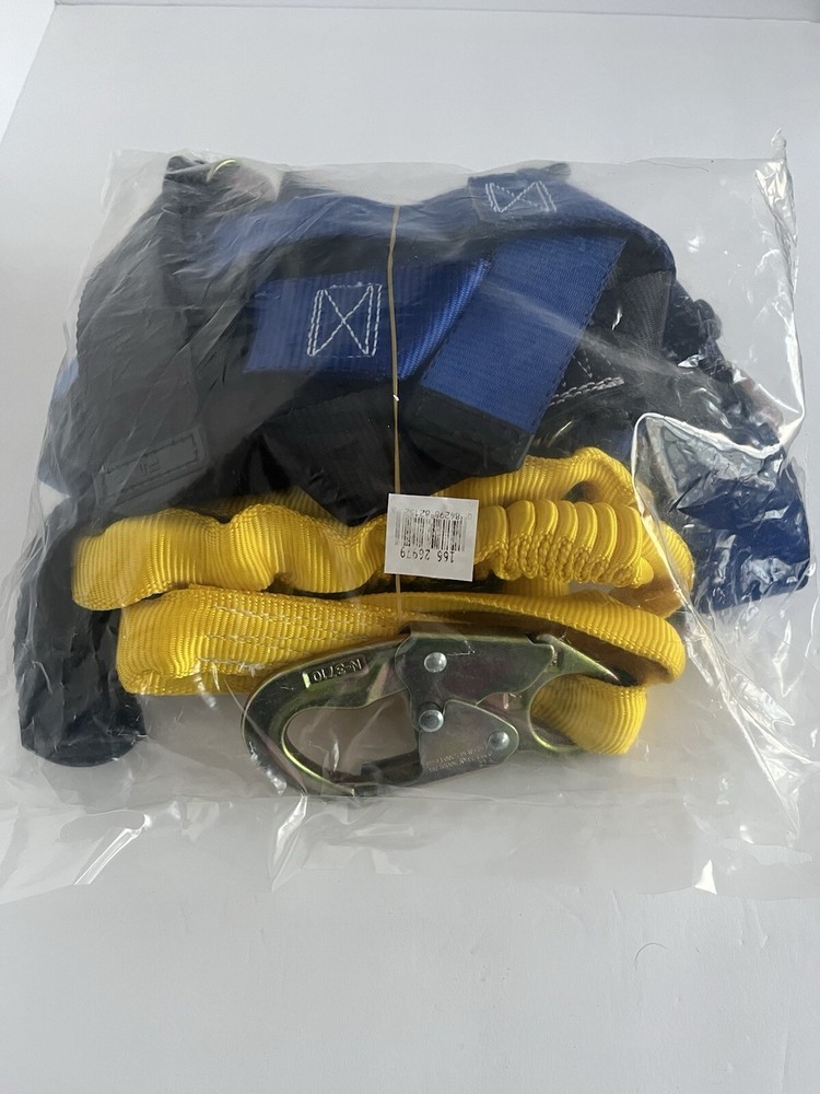NS Fall Harness with Shock Absorbing Lanyard