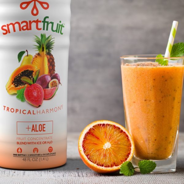 Smartfruit Tropical Harmony + Aloe, 100% Real Fruit Purée, Non-GMO, No Additives