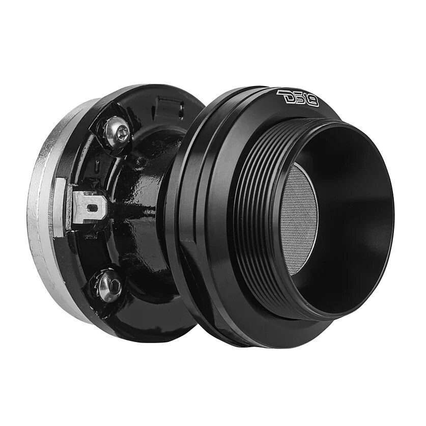 DS18 Screw-on Compression Driver Horn Adapter with Adjustable Depth & 1" Throat