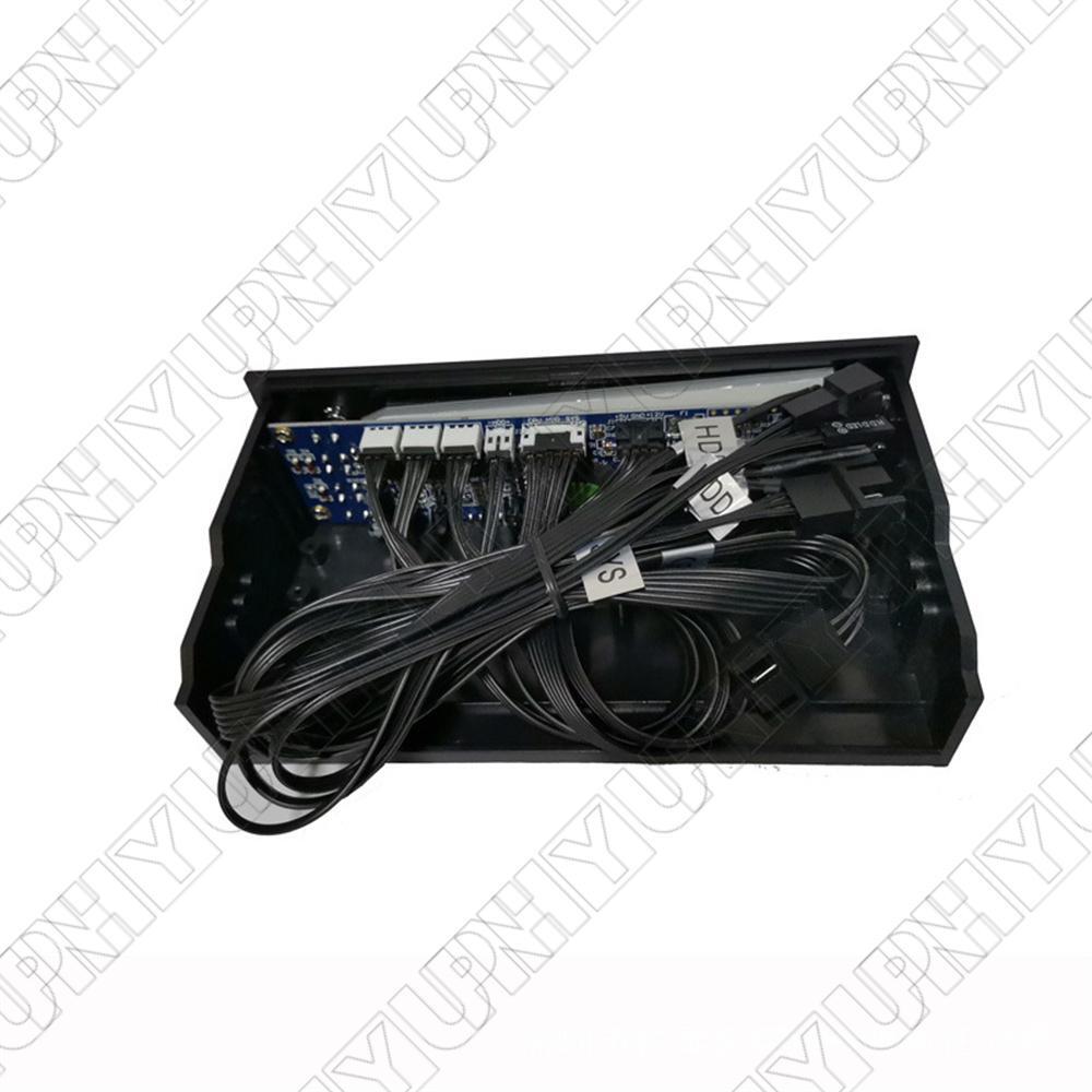 5.25'' 12V PC Computer Fan Controller 3 Fan Speed Controller Front Panel For PC