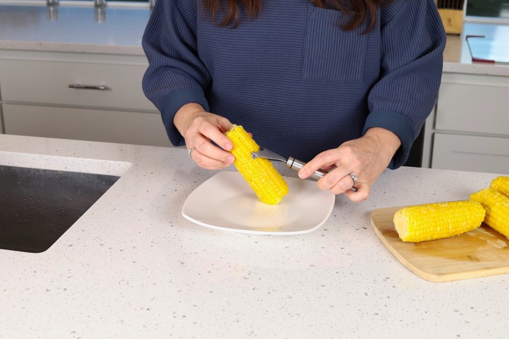 loocannon Stainless Steel Corn Cob Peeler & Stripper