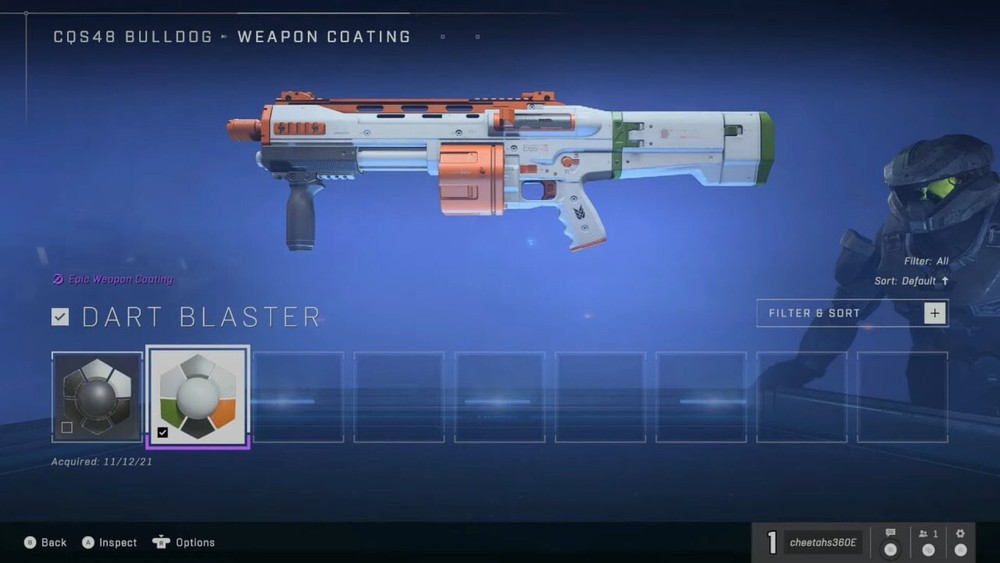 Halo Nerf Bulldog Skin Code